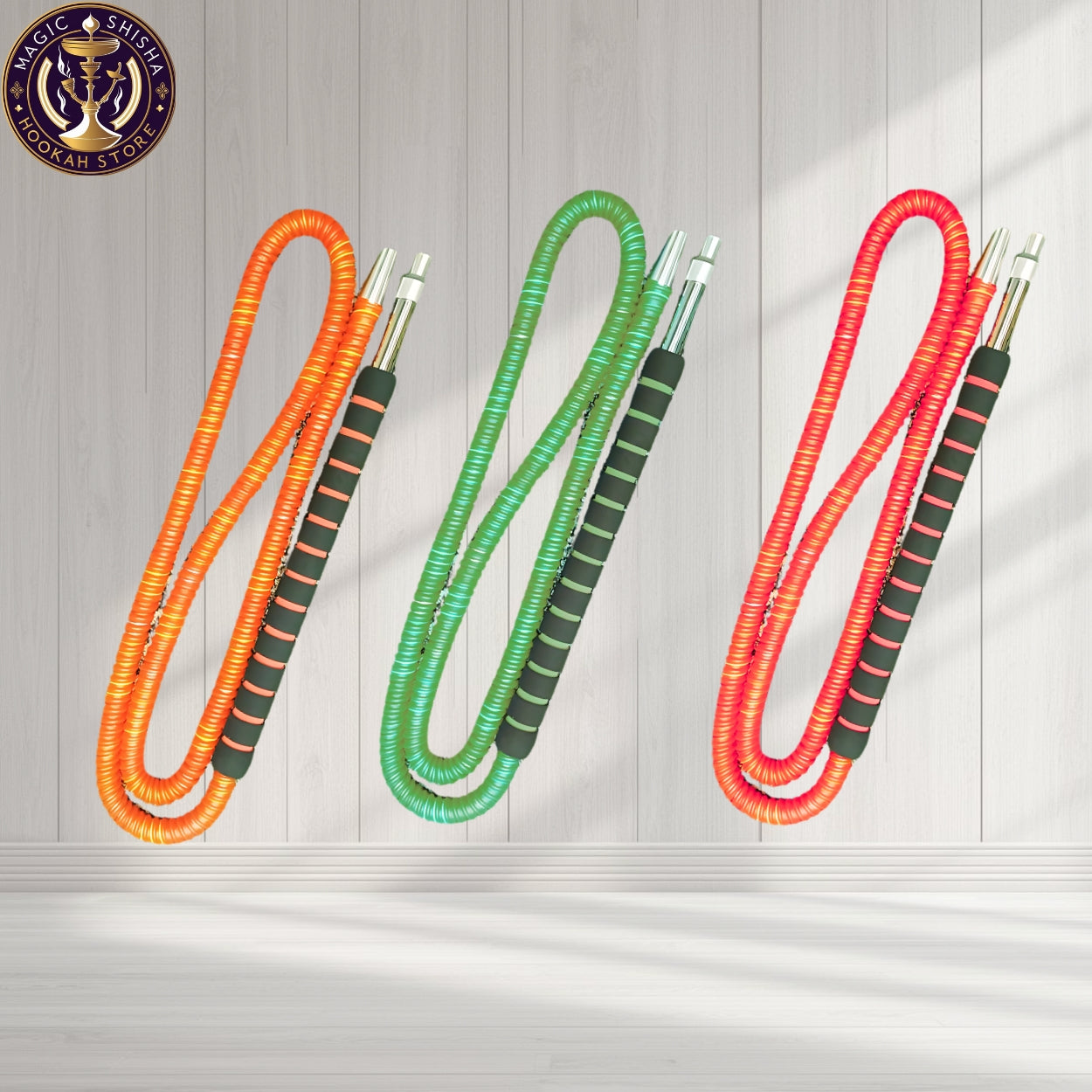 Rainbow Bubble Foam Hose with metal holder