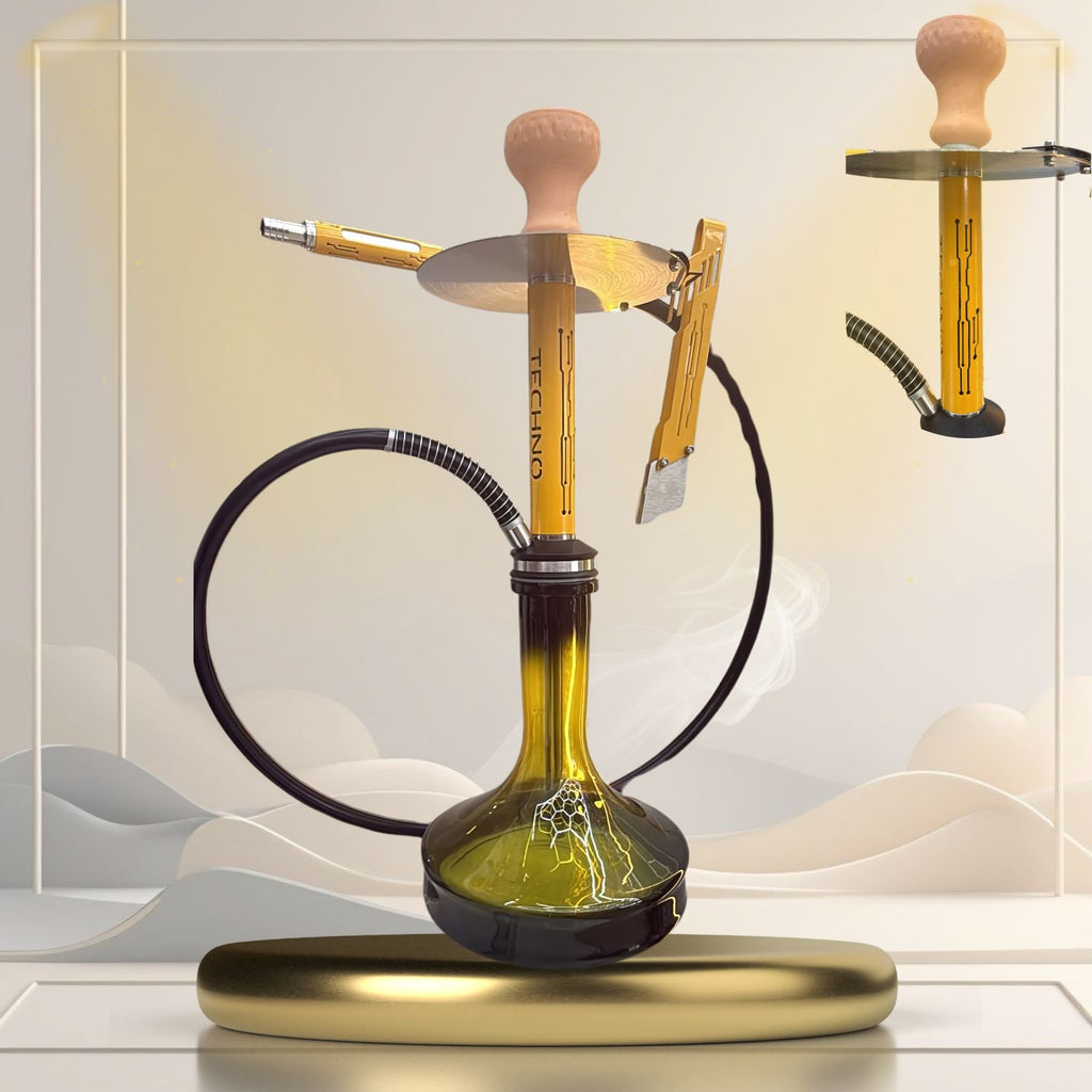 High Quality Stainless Steel Hookah Shisha / made in Germany / NEW Geometry