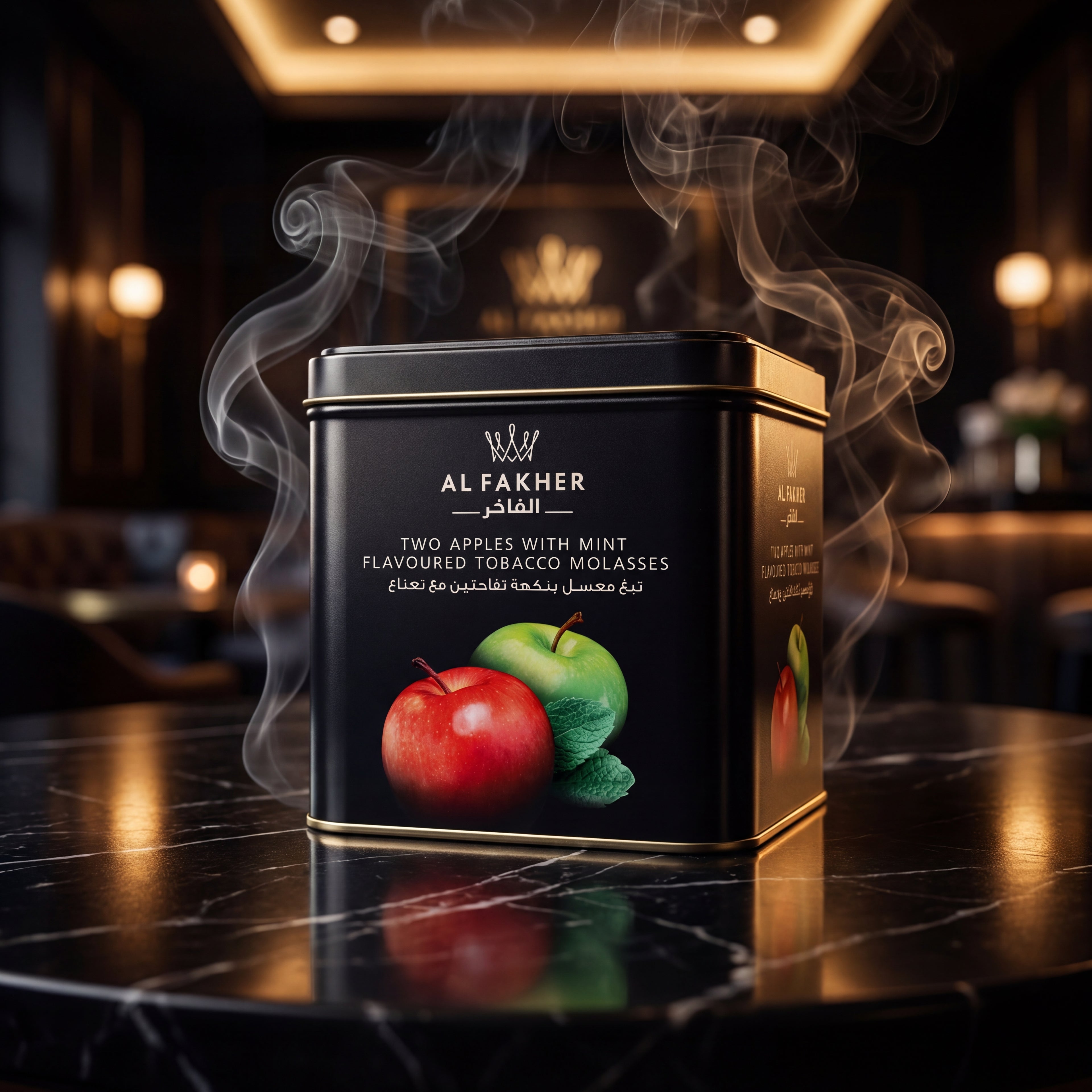 AL-FAKHER DOUBLE APPLE WITH MINT